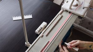 Майка на вязальной машине LK-150. Мастер класс. Часть 1.