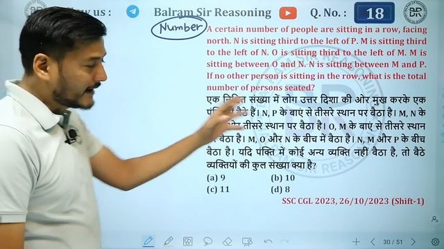 SSC CGL MAINS 2023 | CGL MAINS 26 Oct. 2023 | with Elimination & killer argument | By Balram Sir
