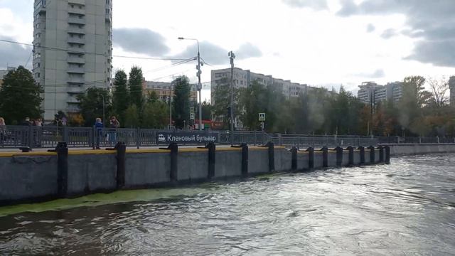 Поездка на речном трамвае "Битца"