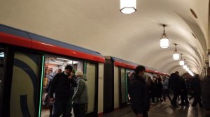 Метро Парк культуры кольцевая Москва метрополитен пешком по москве walking in russia