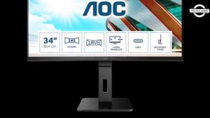 AOC CU34P2C Ultrawide 34-inch Monitor Launched With 65W USB-C - Price From $600 | All Spec, Feature