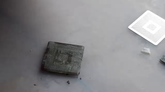 Reball BGA, способ накатать шары с первого раза, не повредив чип смотреть онлайн