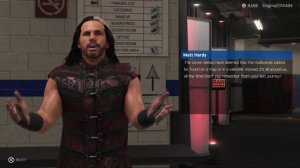 WWE 2K19 My Career Woken Matt Hardy Backstage