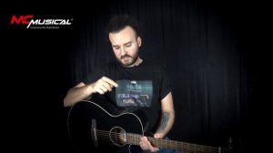 Prezentare chitara Ibanez AEG50-BK