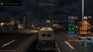 GeForce RTX 2060 -- Intel Core i5-4690K -- Mafia III FPS Test