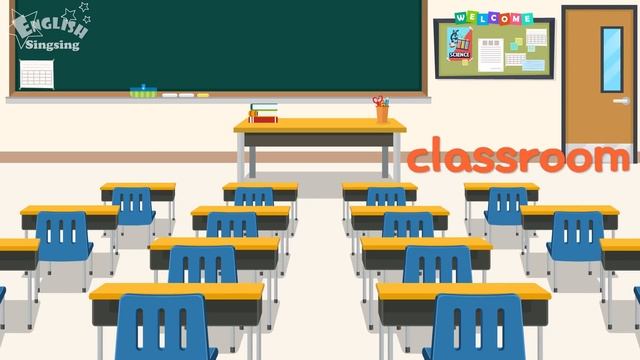 Kids vocabulary - [NEW] School - Learn English for kids - English educational video смотреть онлайн