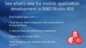 What's New in RAD Studio XE6