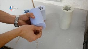 Как сделать простые разливные свечи из формочек   свечные основания от свечной мастерской ДИМСИ