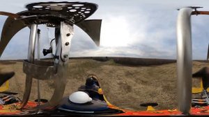 Обучение на пилота автожира #5. 360° 4k. Змейка. Выдерживание высоты.