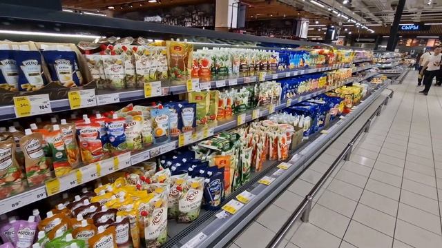 Russian (Owned) TYPICAL Supermarket Tour: O'KEY Supermarket смотреть онлайн