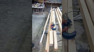 Фальш балки изготовление  , покраска , установка  .часть 1 .Своими руками .