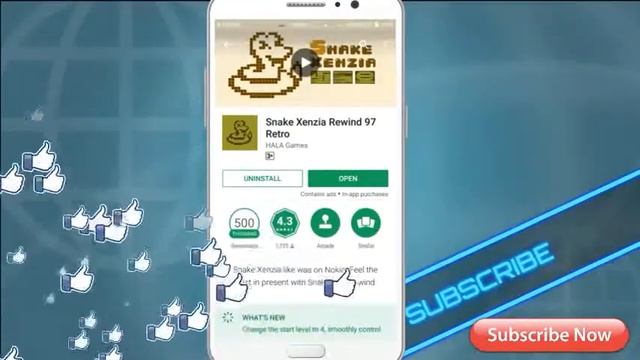 How To Play NOKIA's Snake Xenzia Rewind Game on Android 2018 смотреть онлайн