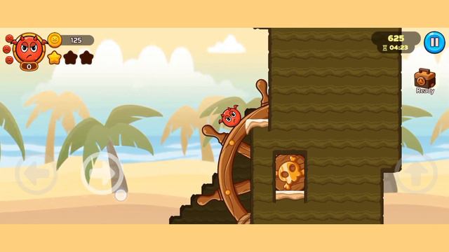 Level 13 * (2.Treasure island🏝️)Ball V-Red Boss Challenge #gametutorials #ball_games #gameplay