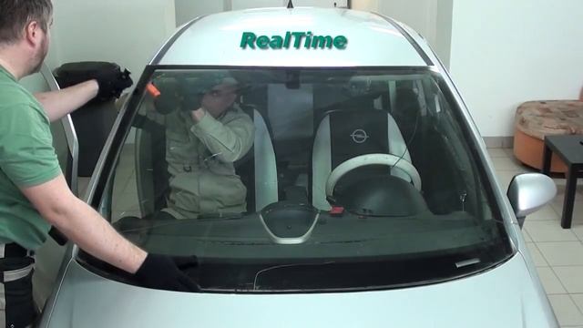 Замена лобового стекла на Opel Corsa в Казани. смотреть онлайн