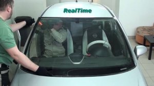 Замена лобового стекла на Opel Corsa в Казани.