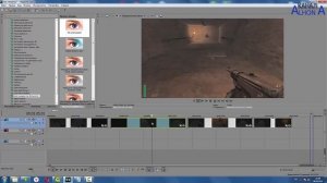Как применить спецэффекты к нескольким видеофрагментам в Sony Vegas pro 13