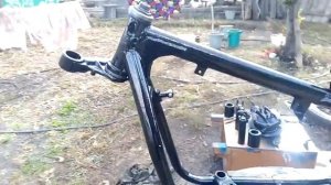 Установка траверсу на раму #4