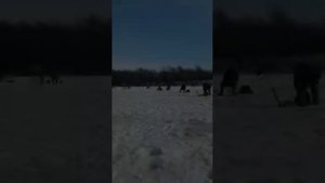 Сахалин, Поронайск... Зимняя рыбалка....