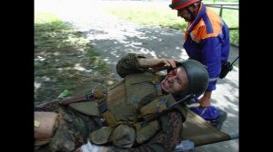 В память погибшим бойцам - Альфа и Вымпел