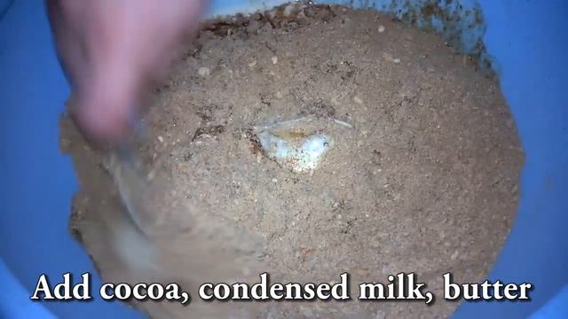 Chocolate Potato Cookies "Kartoshka" - Russian Recipe Dessert смотреть онлайн