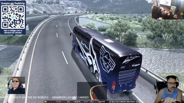 AMERICAN TRUCK SIMULATOR 1.47 / VOLVO 9800 DD смотреть онлайн