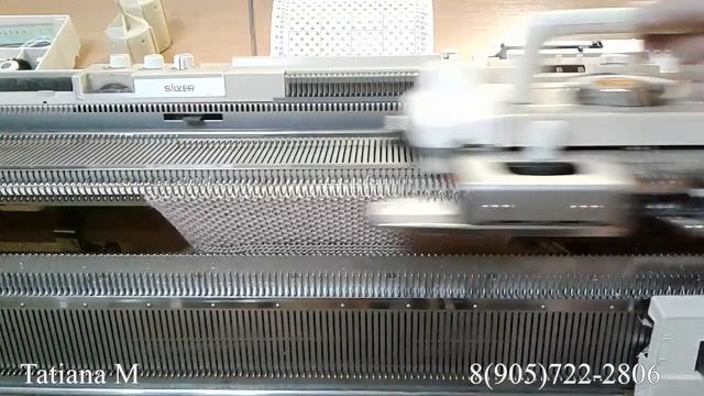 Продано. Японская вязальная машина Silver reed SK325/SRP325 смотреть онлайн