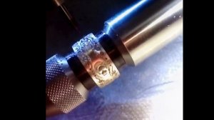 Изготовление золотого кольца на ювелирном станке