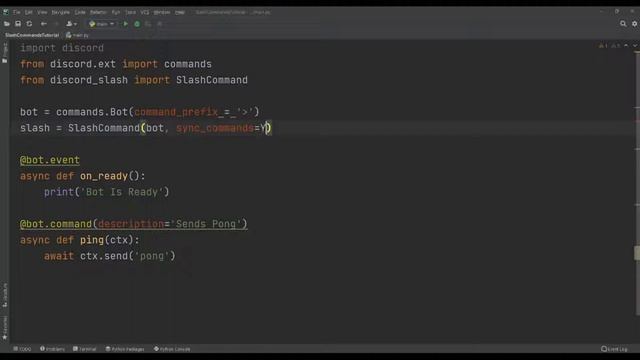 Create Slash Commands Discord.py (With And Without Cogs) In Less Then 5 Minutes