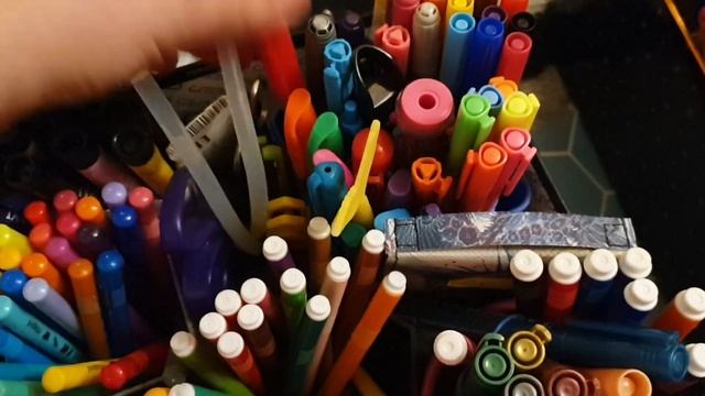 Hobby vlog #14 Разбираем фломастеры