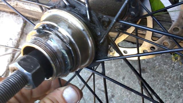 Втулка заднего колеса велосипеда. Как восстановить своими BIKE REPAIR HANDMADE