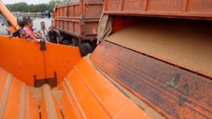 ООО АДЕПТ-КОМПЛЕКТ  транспортировка зерна с помощью приемного бункера Batco (AGI)