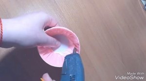 Корзинка из лент