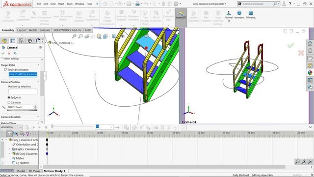 How to Create Walk Through Animation in Solidworks