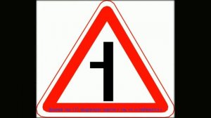 Дорожный Знак - 2.3.3 Примыкание второстепенной дороги для чайников