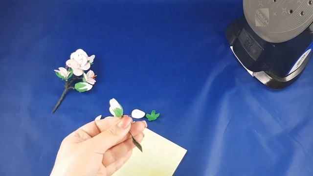 Сакура своими руками из фоамирана. Нежная веточка