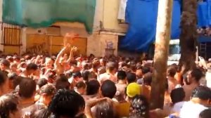 La Tomatina 29.08.2012 - Всё видео с Ла Томатина 2012, Буньоль