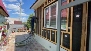 Эковата утепление фасада