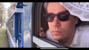 Наконец-то и я прокатился на детской железной дороге в Минске