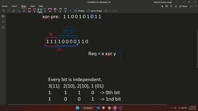 05. Range Xor Queries (prefix xor sum) - CSES смотреть онлайн