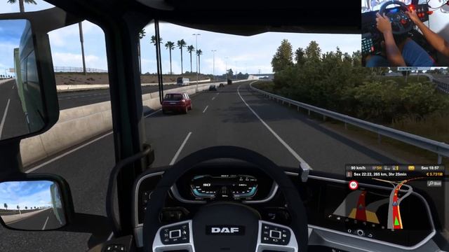 Córdoba to Olhão - Euro truck simulator 2 |RTX 3060TI GDDR6X - Logitech g29 gameplay смотреть онлайн