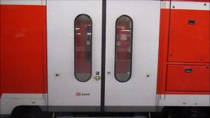 ► Train doors at night ◄