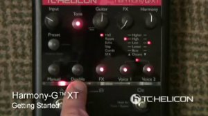 TC Helicon Voicetone Harmony-G XT: Tutorial 2 | UniqueSquared.com