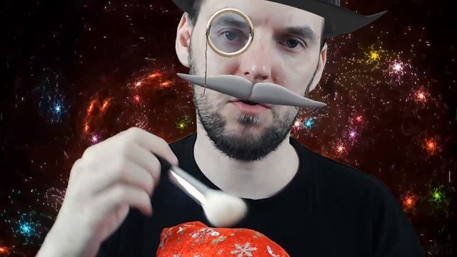 асмр кисточка звук микрофон фоновый пейзаж шапка дед мороз смотреть онлайн