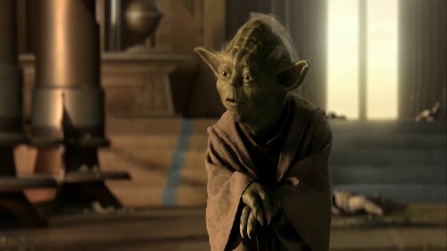 Световой меч его сразил! - Звёздные Войны. Эпизод 3: Месть Ситхов (2005) смотреть онлайн