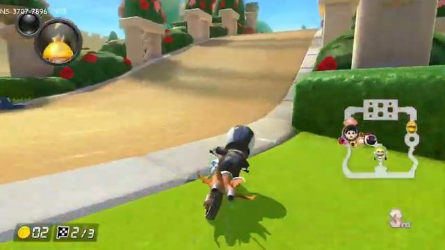 6/22/23 win on Mario Kart 8 Deluxe's DS Peach Gardens смотреть онлайн