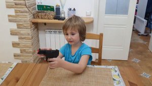 Первый самостоятельный обзор Никитки. Пистолет