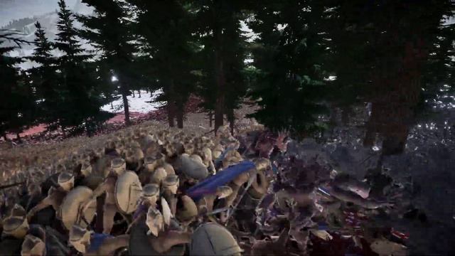 80,000 Werewolf Vs 200,000 Spartans | Ultimate Epic Battle Simulator 2 | UEBS2