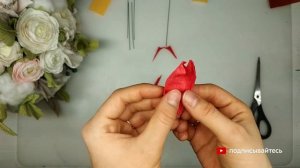 Цветочная диадема на голову из бумаги. Часть 1