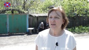 Гуманитарная помощь селу Молочное