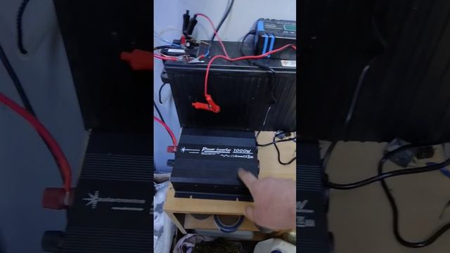 Charger, battery and inverter - electric generator